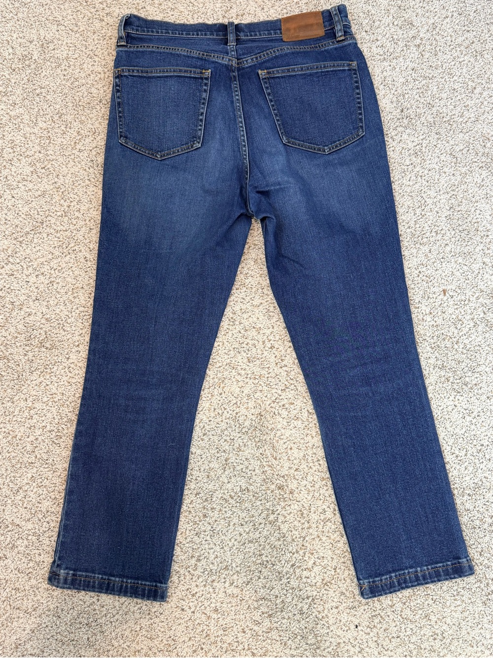 J. Crew Classic Indigo Straight-Leg Jeans - Picture 6 of 6